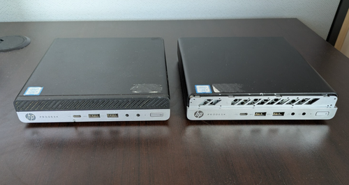 Used HP ProDesk 600 G3 Desktop Mini Intel I5-7500T 2.70ghz 8gb 256GB SSD - Afbeelding 2 van 5
