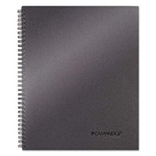 Mead Cambridge Limited Black Business Notebook, Narrow Ruled 31285 