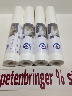 Vliestapete Erismann 4x 224029 (4Rollen) Unistruktur Linien Cremeweiß Restposten