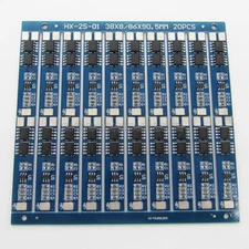 2PCS 5A 2S 7.4V 8.4V Li-ion Lithium Battery 18650 Charger Protection Board