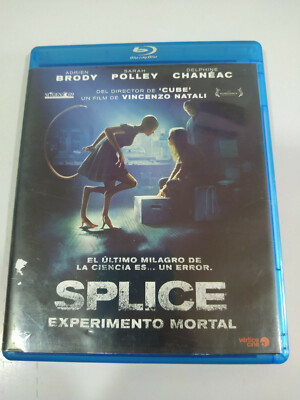 Splice Experimento Mortal Adrien Brody Natali Blu-Ray Español Ingles ESP 3T