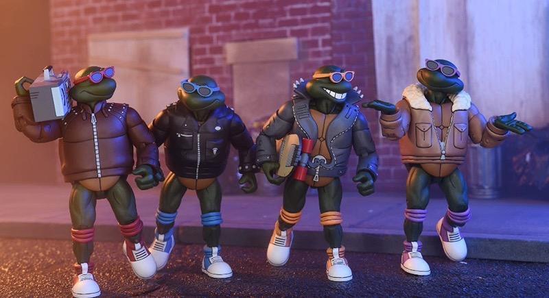 NECA TMNT Teenage Mutant Ninja Turtles Punk Disguise Turtles Ver