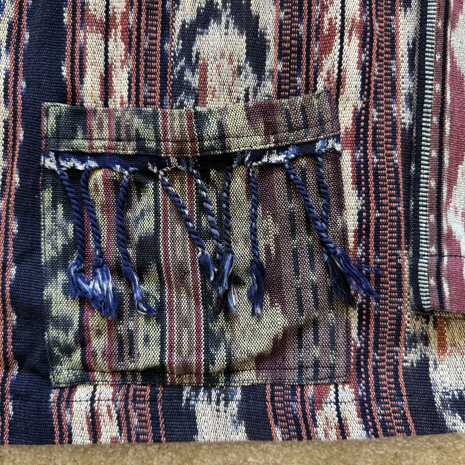 Wild Thing Wild Woman Jacket Multi Pattern Fringe… - image 5