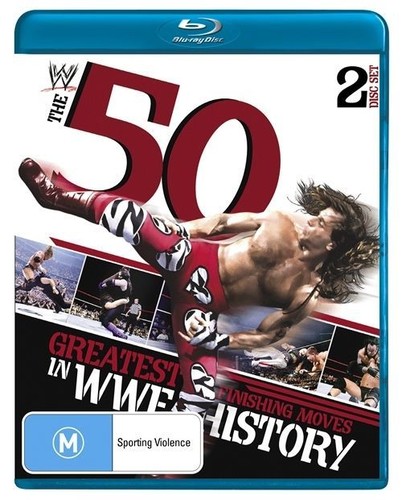 WWE - The 50 Greatest Finishing Moves In WWE History - New Sealed Blu-Ray 2disc - Picture 1 of 1