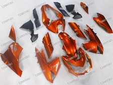 For 2010-2013 Kawasaki Z1000 Orange ABS Injection Mold Bodywork Fairing Kit