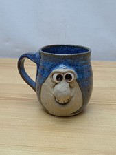 Vintage 1970s Muggins Ugly Mug Style Studio Pottery Cup