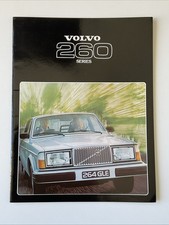 Volvo 260 Series 1978 UK Market Sales Brochure 264 & 265 GL & GLE - Excellent