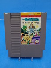Flintstones: The Rescue of Dino and Hoppy (Nintendo NES, 1992) Authentic, Tested