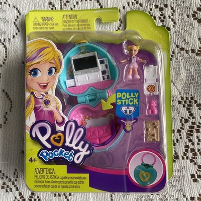Polly Pocket Smart Stick Mini Doll With Accessories New Free Ship