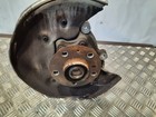 Wheel hub spindle