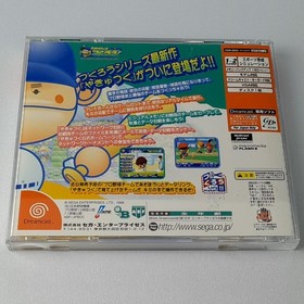 Pro Yakyuu Team o Tsukurou!  Baseball + Spin.&Reg. Card TBE Sega Dreamcast Japan