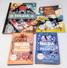 HILDA by Luke Pearson ~ Great Parade Hidden People Netflix Children's books