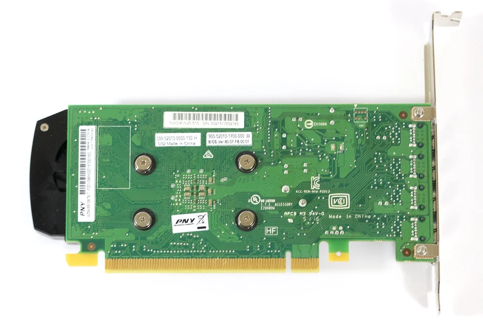 NVIDIA QUADRO NVS 510 2GB VRAM 4x Mini DisplayPort Video Card - Image 3 of 4