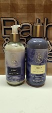 Bath Body Works Aromatherapy Sleep Lavender Vanilla Body Lotion Wash Set