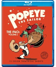 Popeye The Sailor: The 1940s Volume 2 Blu-ray Jack Mercer Bill Tytla