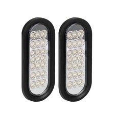 2pcs 6 Oval Trailer Backup Lights White 21 Led Trailer Reverse Fog Lights For R 2pcs 6 Oval Trailer Backup Lights White 21 Led Trailer Reverse Fog Lights For R