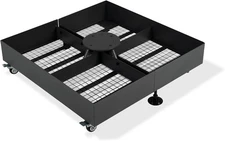 Patio Umbrella Base WK4500 with 4 Lockable Wheels 1100 lbs High Capacity Heavy