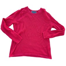     Vintage Karen Scott Vintage Knit Pullover Sweater   Red   Women  s M