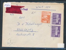 114620) Wert-Brief 1978, Beh.-VZ Karl-Marx-Stadt, MiF 110PF