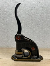 Antique Cast Iron Schlosser Mines & Quarries Salida Colorado Notary Stamp