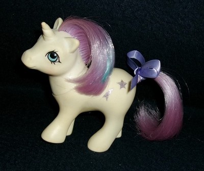 Rose: My Little Pony MLP Vintage Unicorn Baby Glory #2 VERY GOOD glittery G1