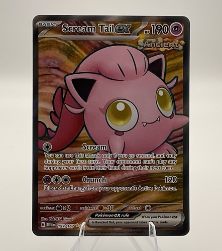 Scream Tail EX  197 2024 Pokémon TWN EN Ultra Rare