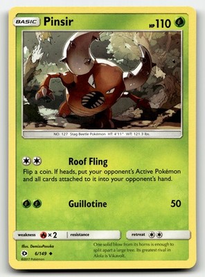 Pinsir Sun & Moon 6/149