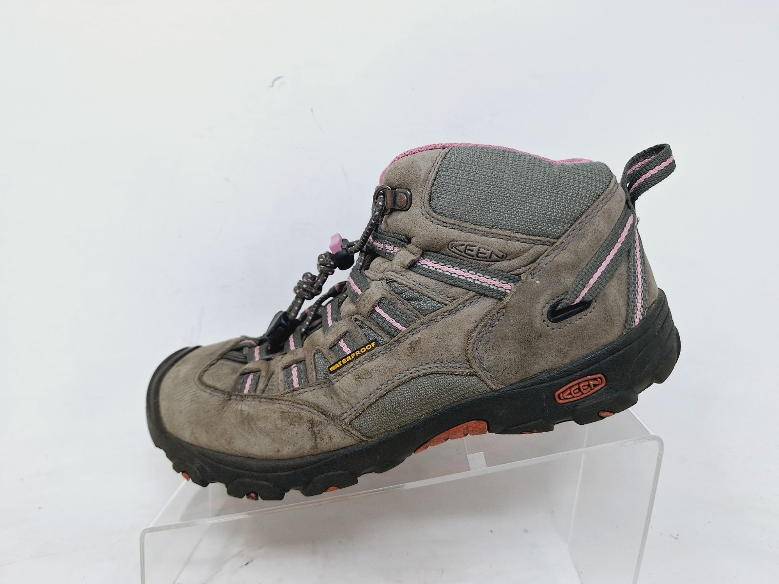 Scarpe da trekking impermeabili Keen bambina Alamosa taglia 4 marrone rosa