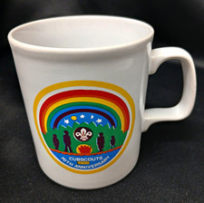 Cub Scouts 1986 70th Anniversary Mug - Boy Scouts & Scouting Cubs Theme,perfect