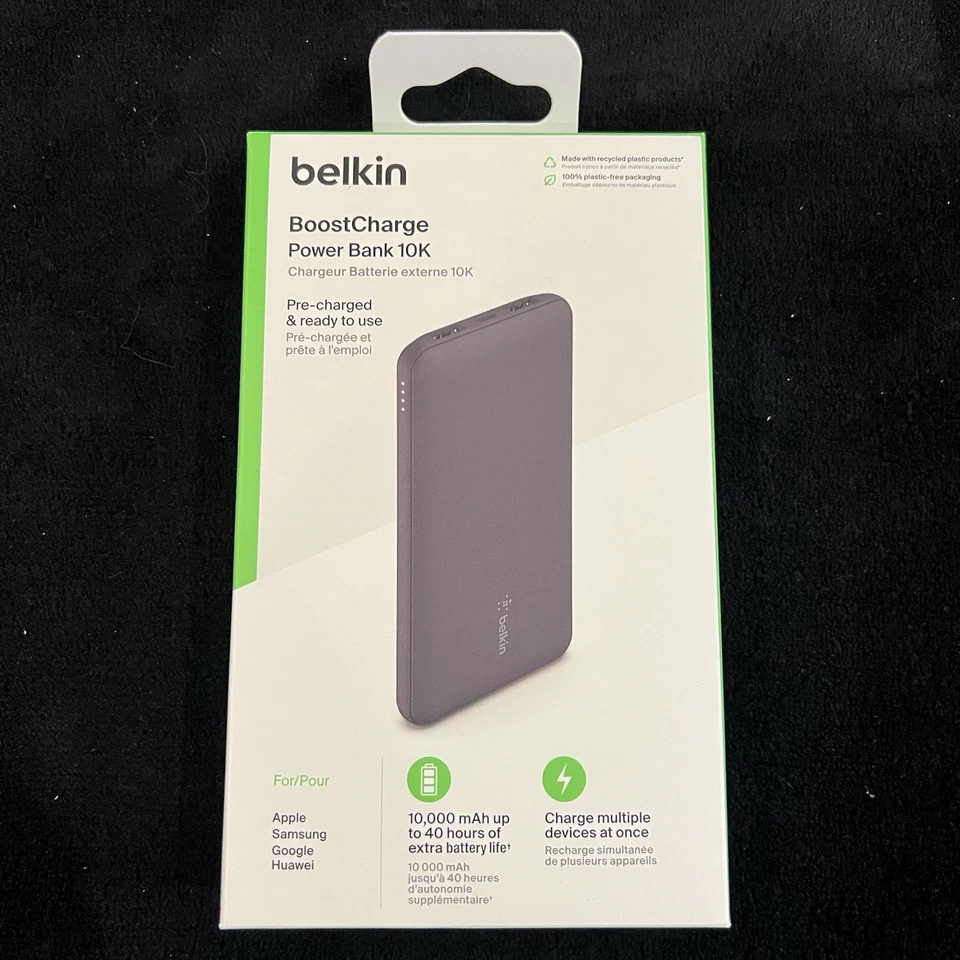 Banco de alimentación cargador portátil Belkin BoostCharge USB-C 10K Foto 3 de 4