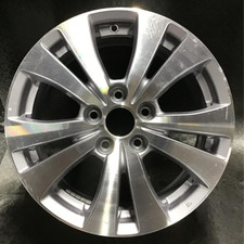2014-2017 Honda Odyssey 64057 Wheel 17 X 7 5 Double Spoke Rim Silver Machined 2014-2017 Honda Odyssey 64057 Wheel 17 X 7 5 Double Spoke Rim Silver Machined