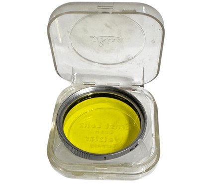 #31725-RARE Leitz Leica  E39 GELBFILTER 2 YELLO FILTER