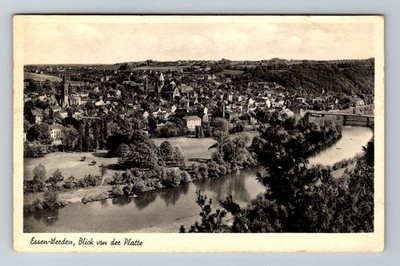 Gernamy- Essen-Weeden Elevated City View Souvenir Old Postal PC Vintage Postcard