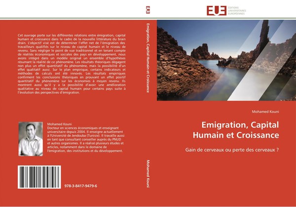 Mohamed Kouni | Emigration, Capital Humain Et Croissance | Taschenbuch (2012)-image