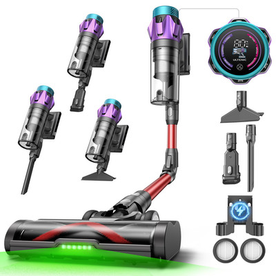 Ultenic Cordless Vacuum Cleaner 55Kpa/650W/80Mins Cordless Stick Vacuum