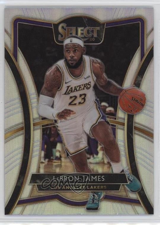 2019-20 Panini Select Premier Level Silver Prizm LeBron James #173 0px3