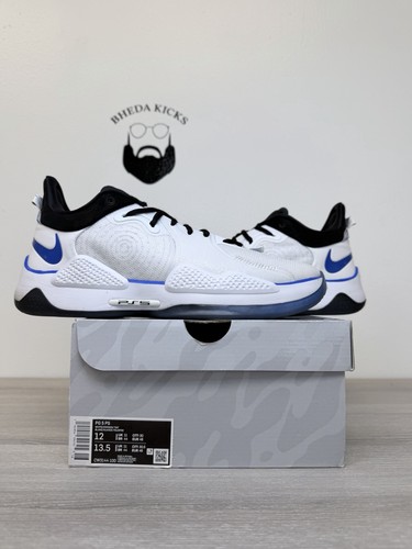 Size 12 - Nike PG 5 'Playstation' PS5 White Blue Basketball Shoes Paul George
