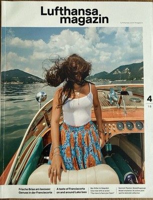 LUFTHANSA AIRLINES INFLIGHT MAGAZINE 4/2018 TRAVEL FRANCE DESIGN FASHION ART
