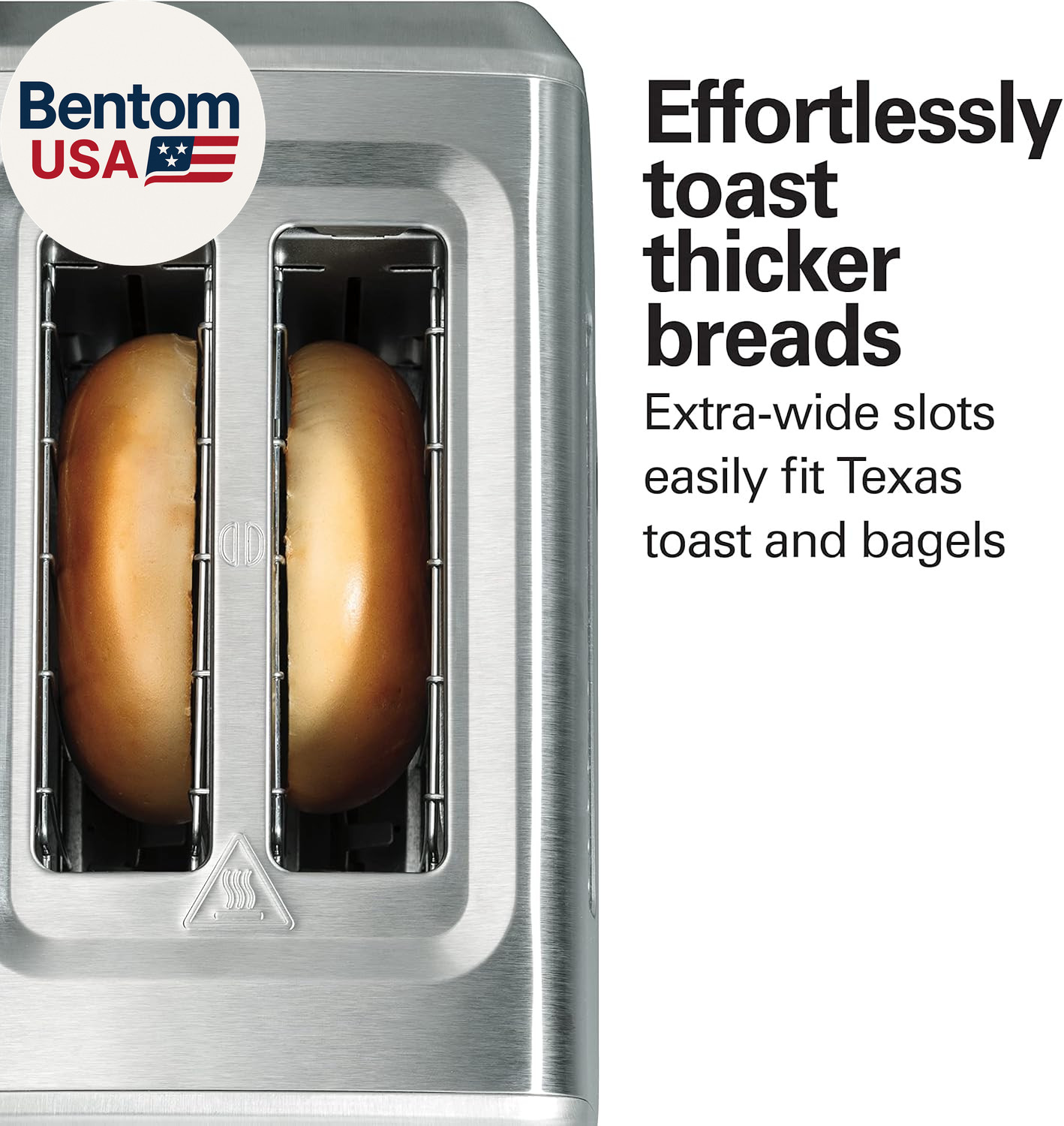 2 Slice Toaster with Extra-Wide Slots, Bagel Setting, Toast Boost, Slide-Out Cru