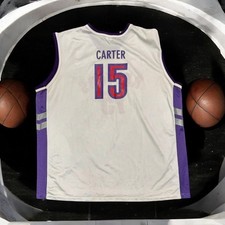 Raptors 15 Carter White Jersey