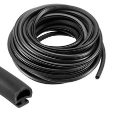 2 x Weather Stripping Door Seal 5/16" Wide Bulb Bubble TPE for 3/16" Slot 10m