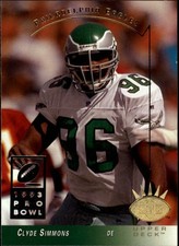 1993 SP #207 Clyde Simmons - FB