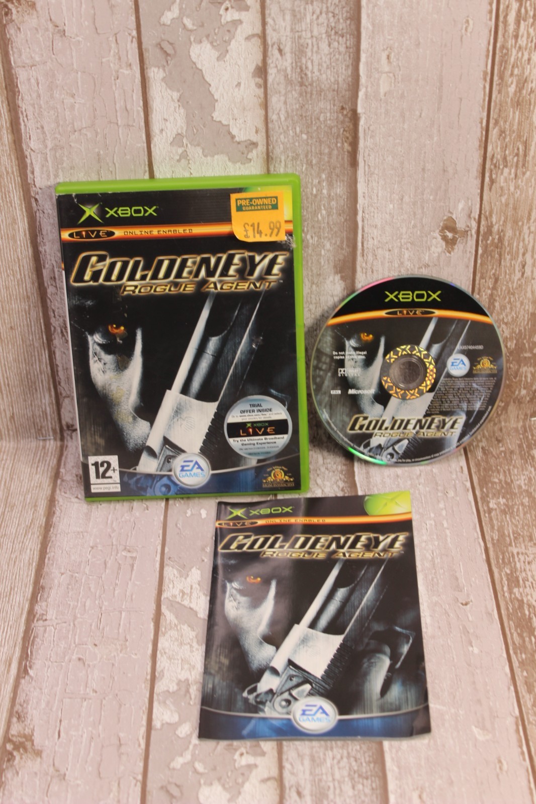 GoldenEye: Rogue Agent (Microsoft Xbox, 2000)