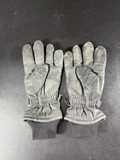 US Military Genco Intermediate Cold/Wet Black Leather Gloves Size 4