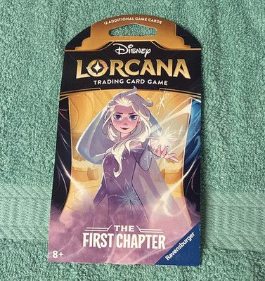 Ravensburger Disney Lorcana TCG First Chapter Booster Pack 12 Cards English