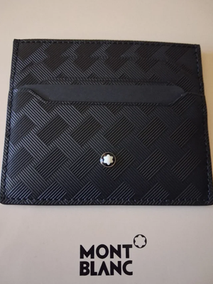 Montblanc Meisterstuck 6CC Black Leather Card Holder Full Box