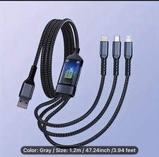 3 in 1 fast usb charging cable