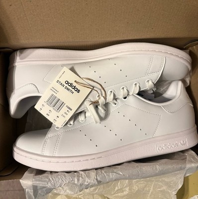 Men s  Adidas Originals Stan Smith Cloud White Sneakers FX5500 Size 10 NWT