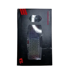 REDRAGON-S101 Wired Gaming Keyboard and Mouse Combo,RGB Backlit,4800 DPI