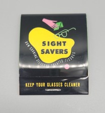 Sight Savers Dow Corning Silicone Treated Tissues Cleans Glasses Vintage